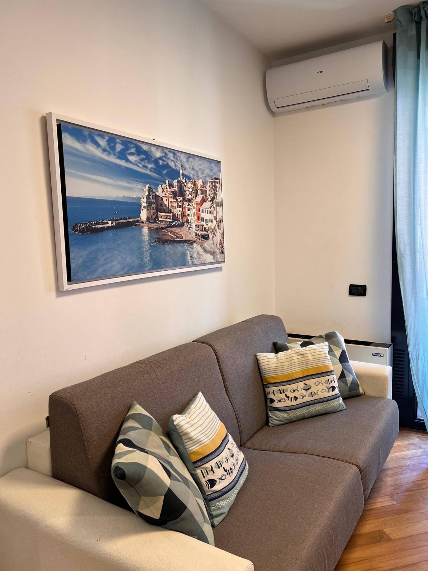 Dock Of The Bay Genova, Stylish In The Heart Of With Air Conditioning, Private Free Garage, Harbour View
